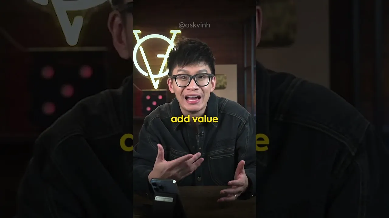 Vinh explaining his strategies for preventing people from interrupting you mid sentence