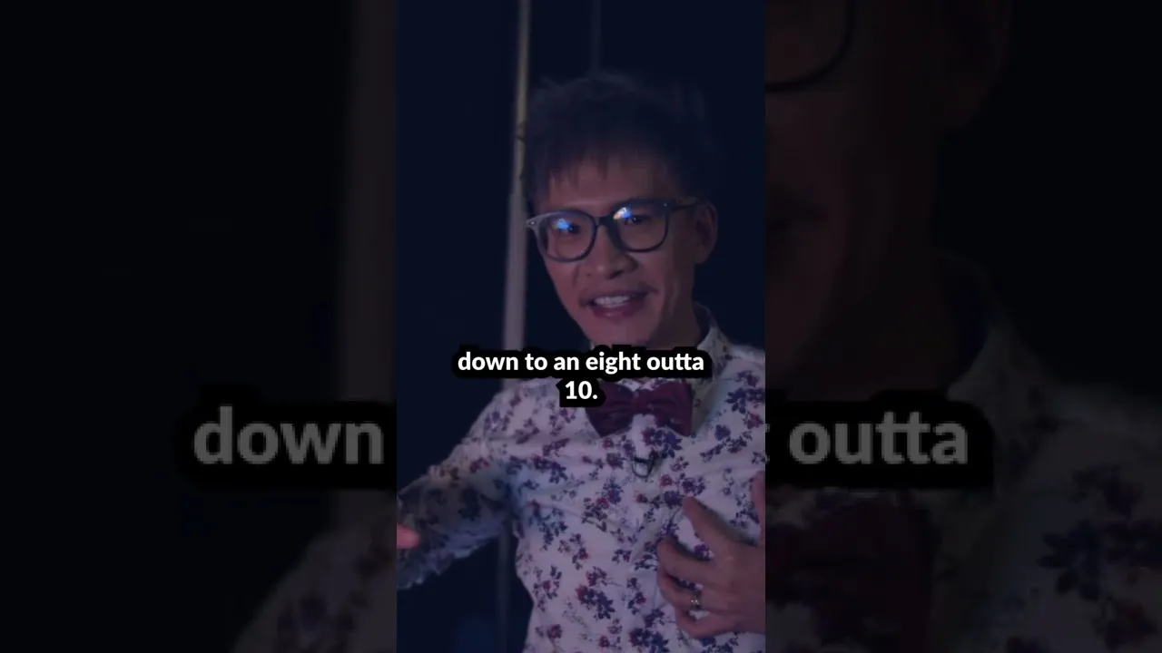 Ving Giang explaining his tips to develop a powerful stage presence