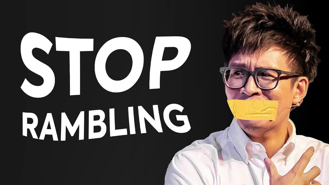How to avoid rambling in conversations
